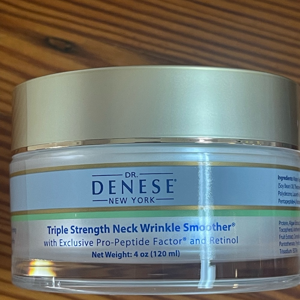 DR Denese New York Triple Strength Neck Wrinkle Smoother 4 OZ NEW